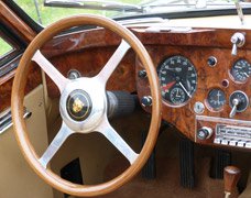 Holzlenkrad Oldtimer